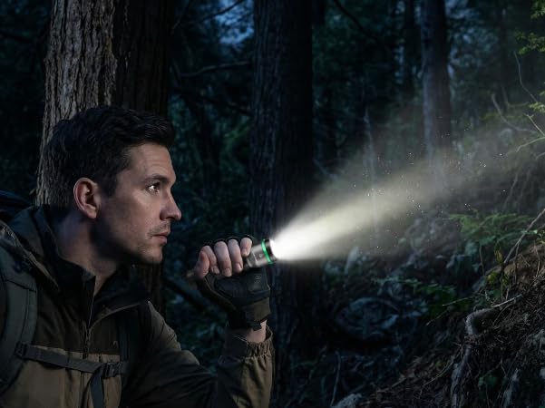 EverBrite 1000LM Small Flashlight, 5 Modes Zoomable Dual Power Flashlight, Mini Flashlights High Lumens, Rechargeable or AA Battery, Pocket Flashlight for Home, Emergency, Hiking, Camping - Image 9