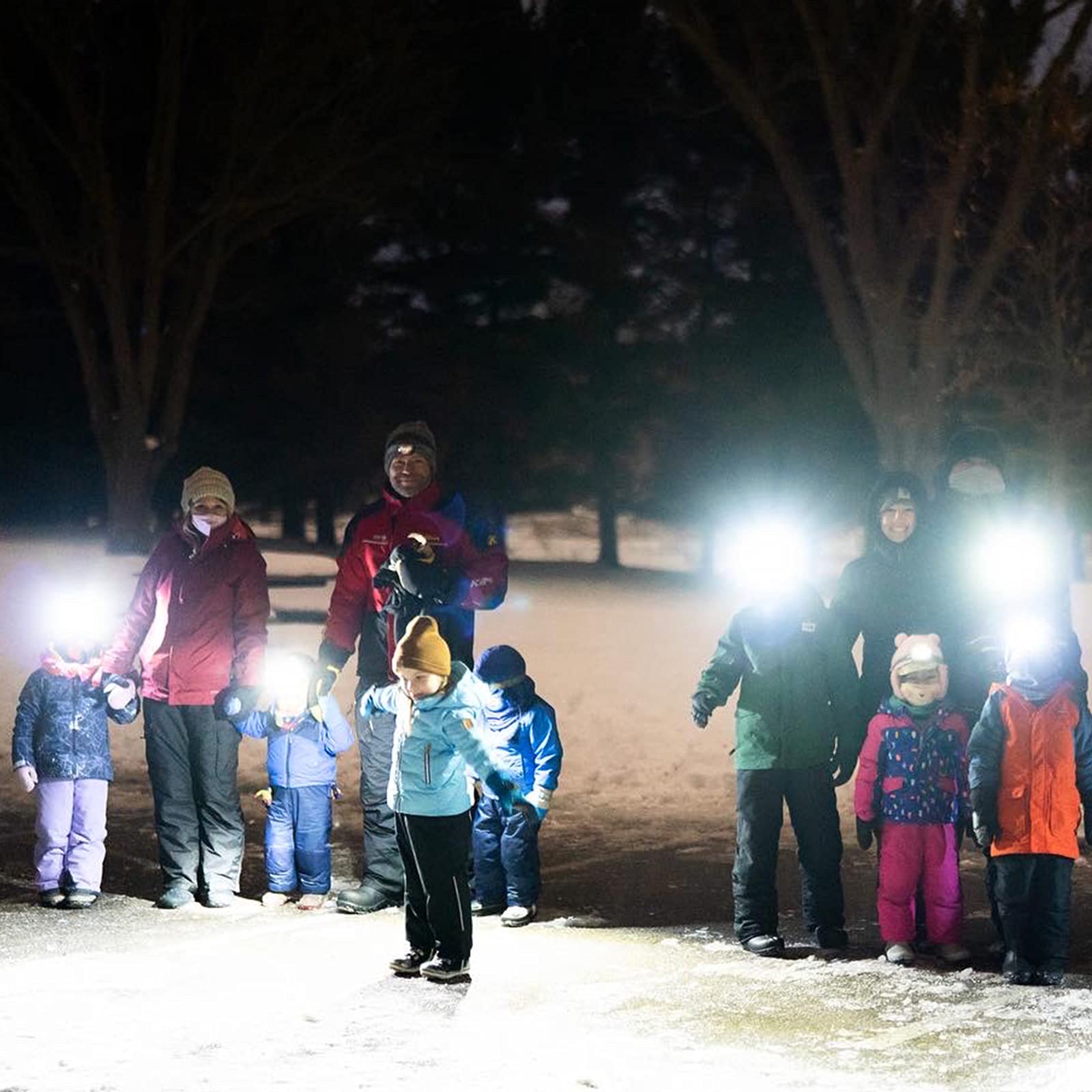 EverBrite LED Headlamp, 4 Lighting Modes, Pivoting Head with Adjustable Headband, IPX4 Water Resistant Perfect for Running, Camping, Hiking, Christmas and Emergency, 3 AAA Battery Powered(5 Pack) - Image 7