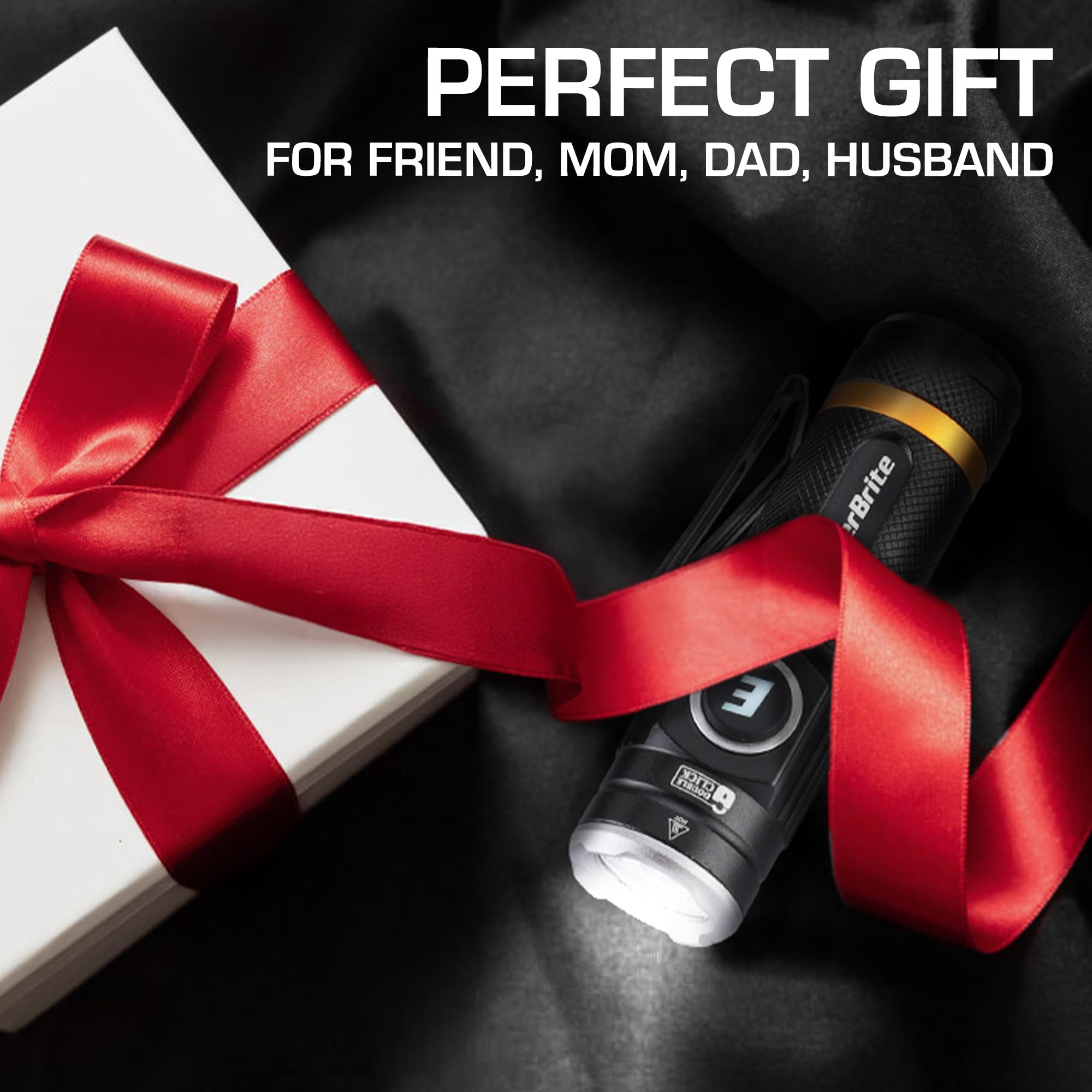 EverBrite Mini Flashlight, Rechargeable Flashlight with USB C Cable, 5 Light Modes Pocket Flashlight, 500 Lumens Magnetic Flashlight with Clip for Repair, Outdoors, Emergency - Image 9