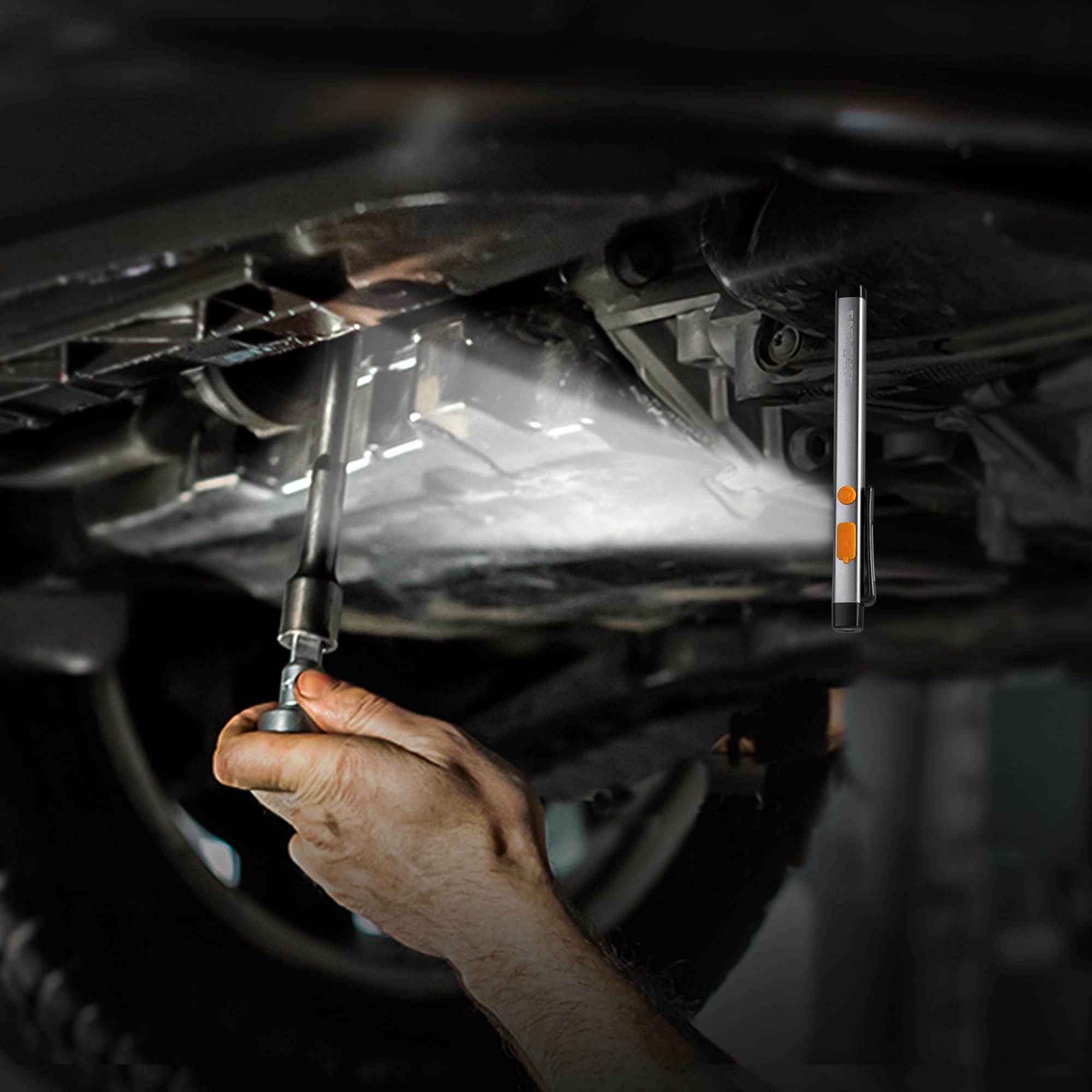 EverBrite Pen Flashlight, Rechargeable LED Pen Light, COB Light with White and Red Modes, Memory Function, USB C Cable, 6 Modes Pocket Penlight with Clip and Magnet, Waterproof, for Camping, Emergency - Image 9